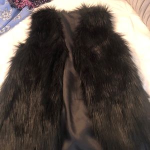fur vest